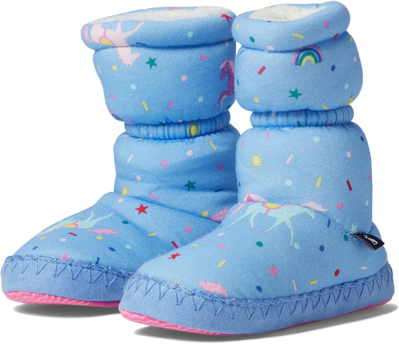 

Тапочки Padabout Boot Slippers Joules, цвет Blue Horse 1