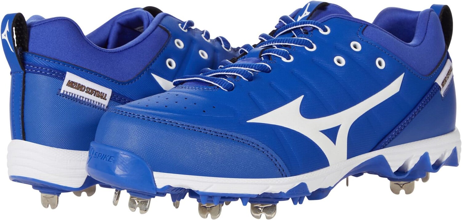 

Бутсы 9 Spike Swift 7 Low Metal Softball Cleat Mizuno, цвет Royal/White
