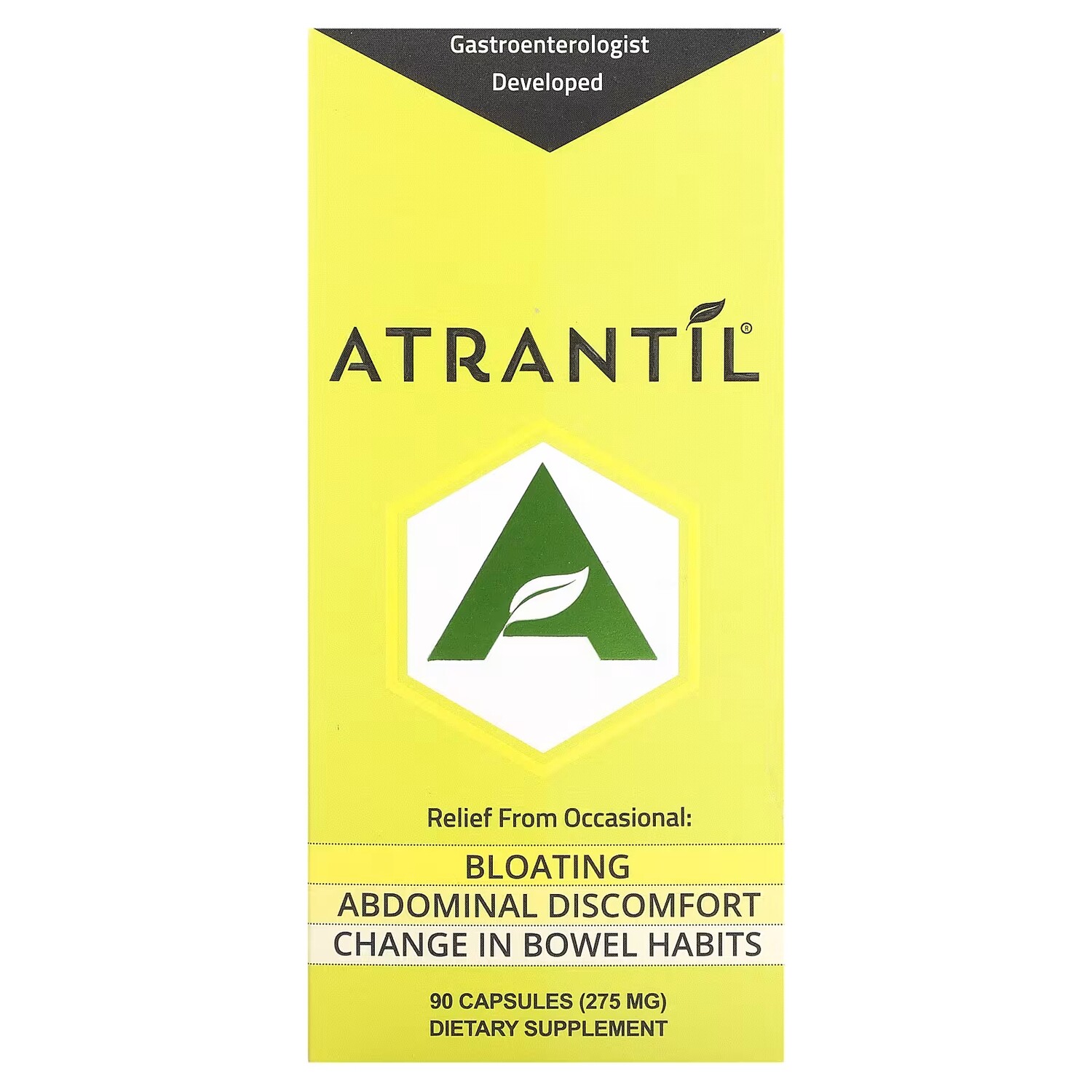

Пищевая добавка Atrantil от вздутия живота, 90 капсул