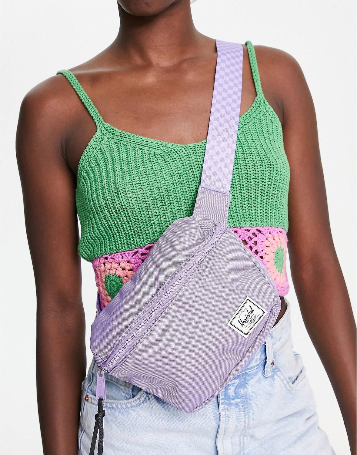 

Сиреневая поясная сумка через плечо Herschel Supply Co Fifteen