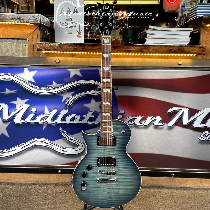 

Электрогитара ESP LTD EC-256FM - Left-Handed - Cobalt Blue Gloss Finish