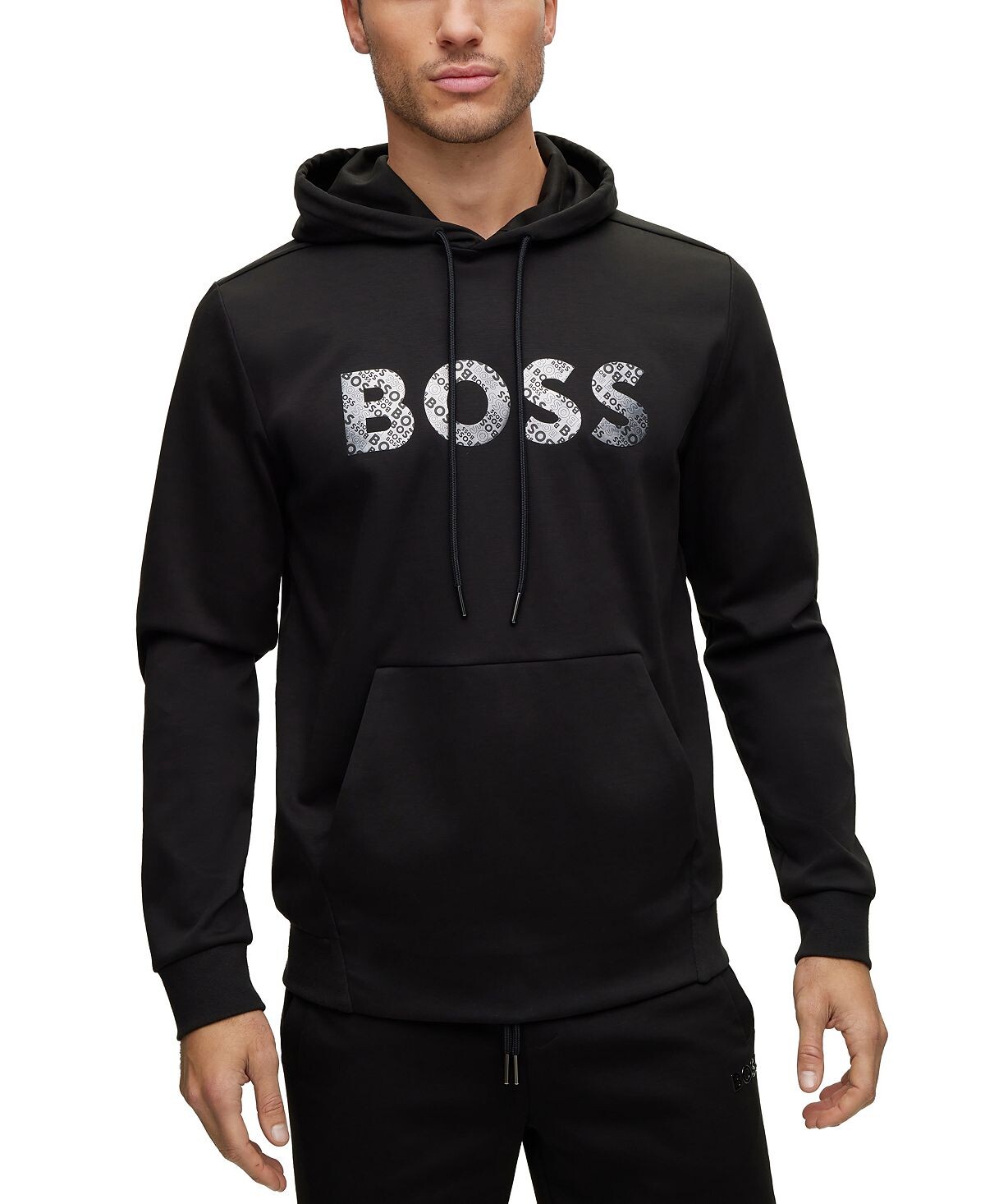 

Мужской свитшот двойной вязки Hugo Boss