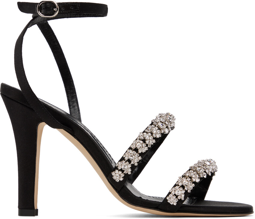 

Черные босоножки на каблуке Vedada Manolo Blahnik