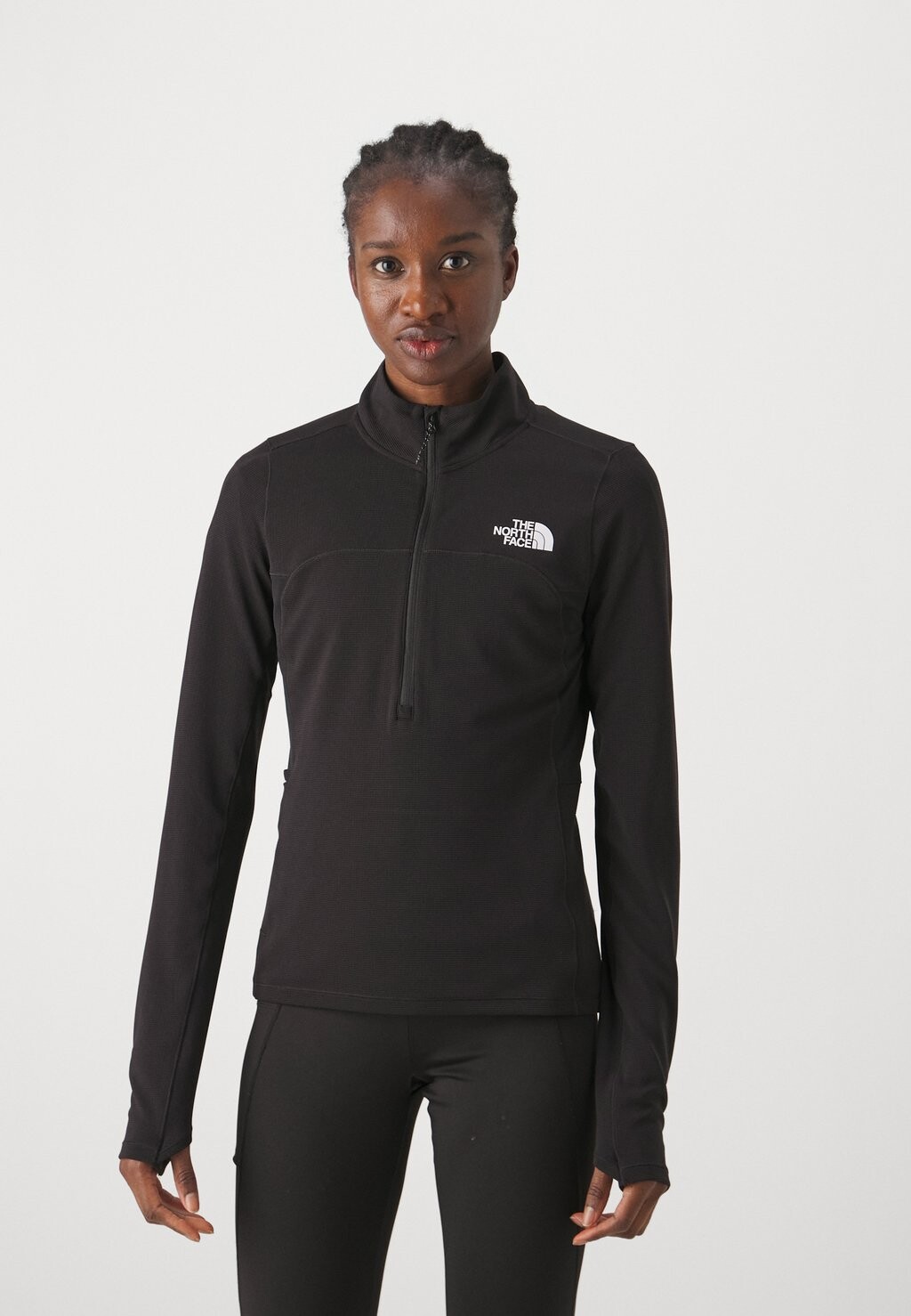 

Топ с длинными рукавами SUNRISER ZIP The North Face, цвет black