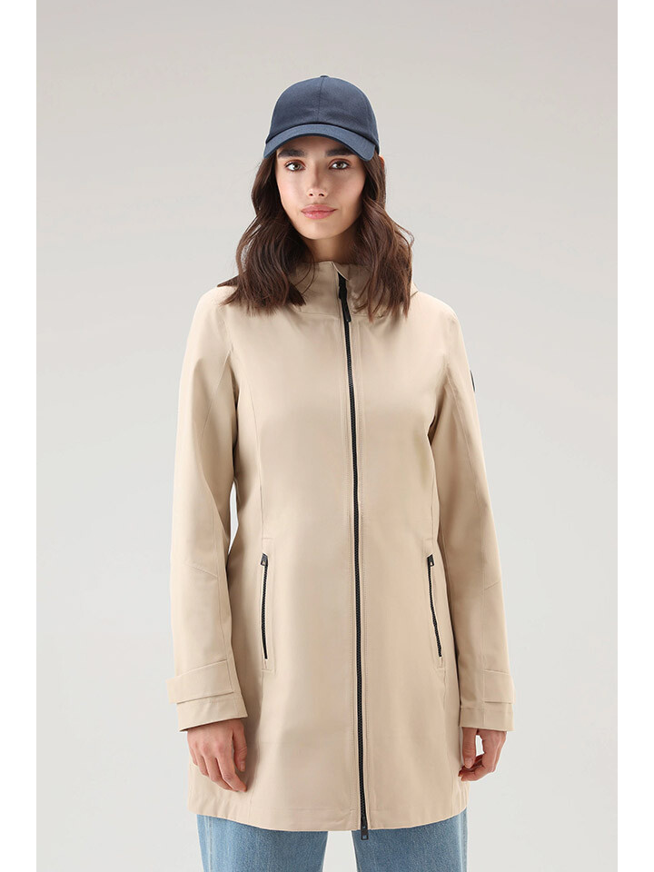 

Куртка софтшелл Woolrich Leavitt, бежевый