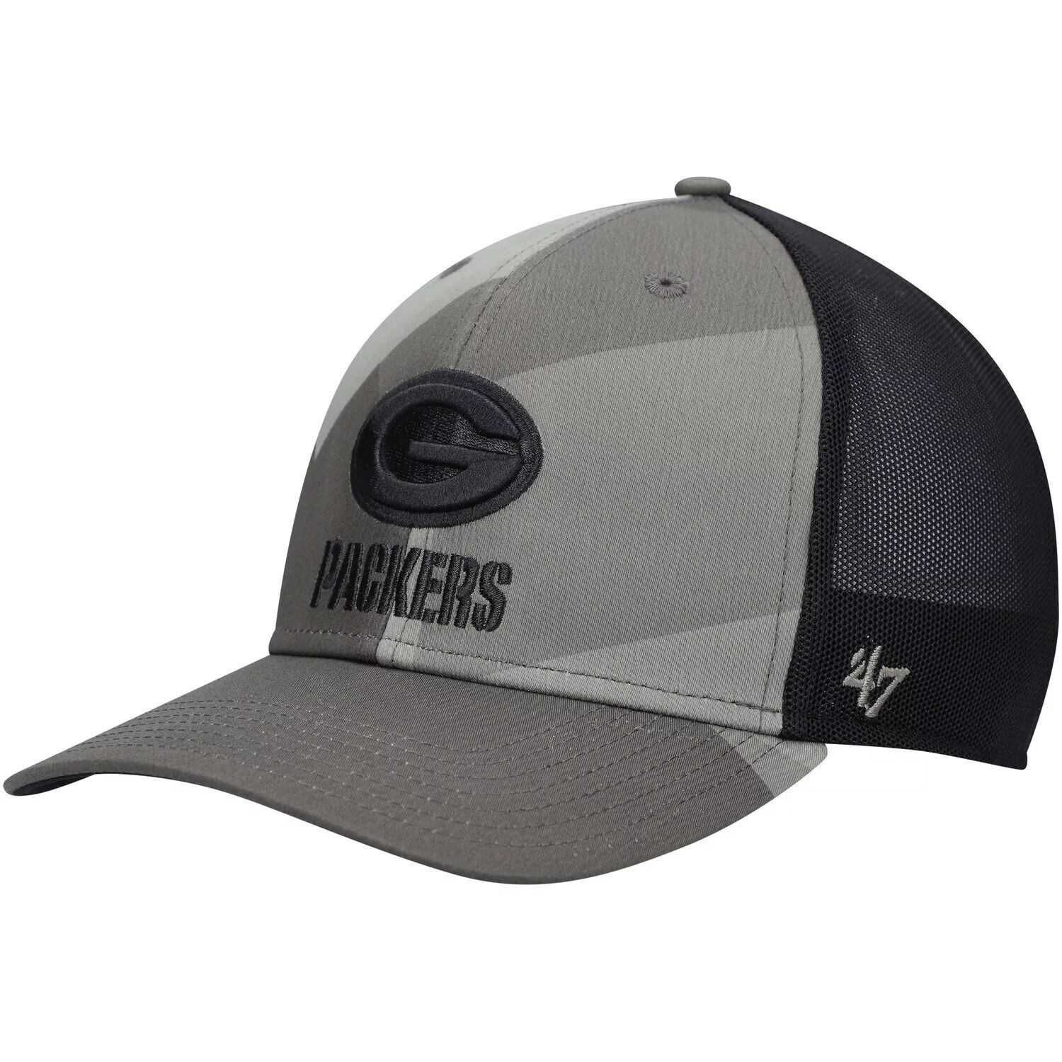 

Мужская кепка '47 Olive Green Bay Packers Countershade MVP DP Trucker Snapback