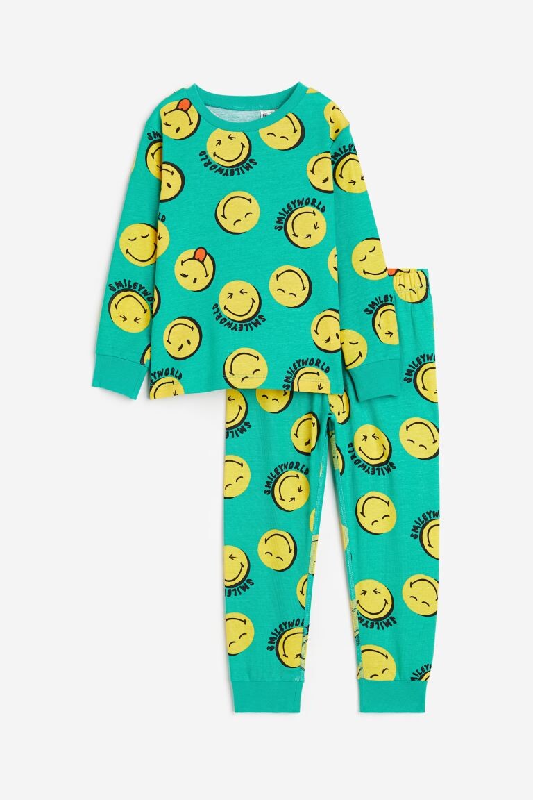 

Пижамный комплект с принтом H&M