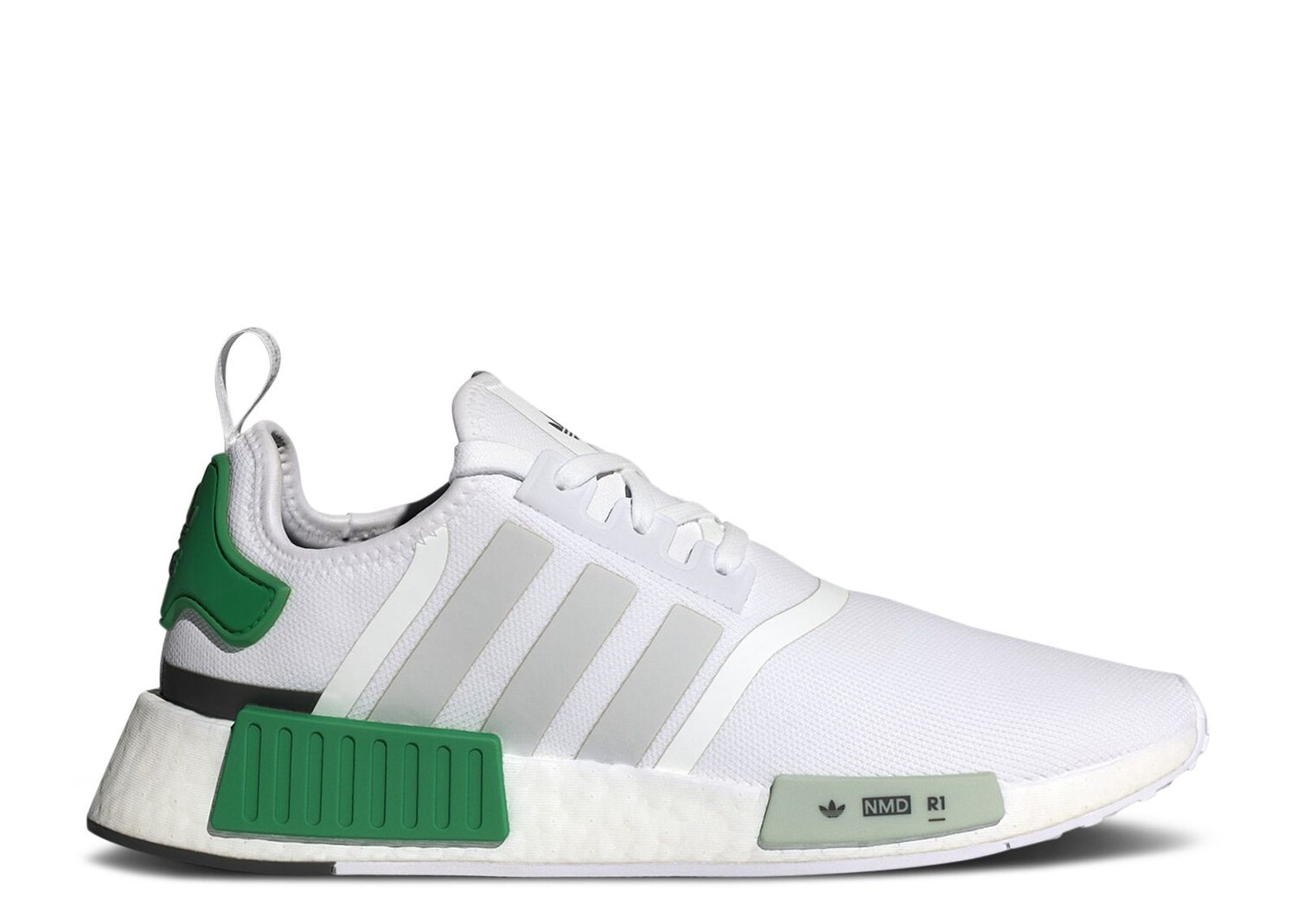 

Кроссовки adidas Nmd_R1 'White Green', белый