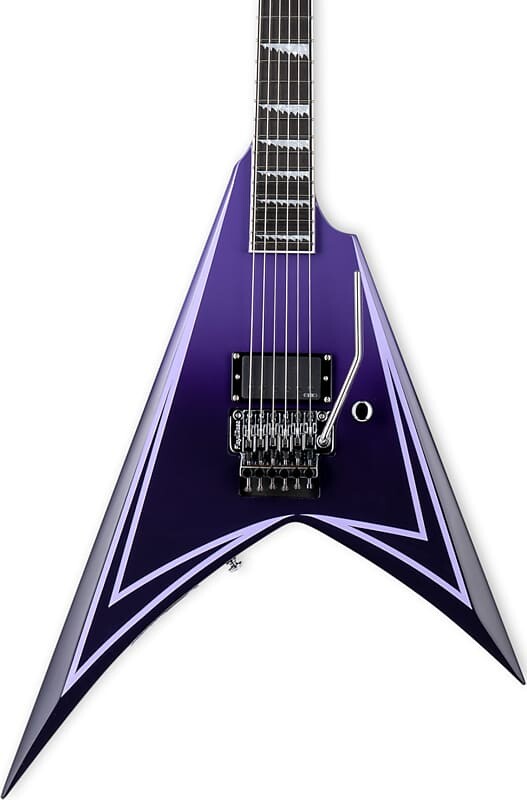 

Электрогитара ESP LTD Alexi Hexed Electric Guitar, Purple Fade with Pinstripes w/ Hard Case