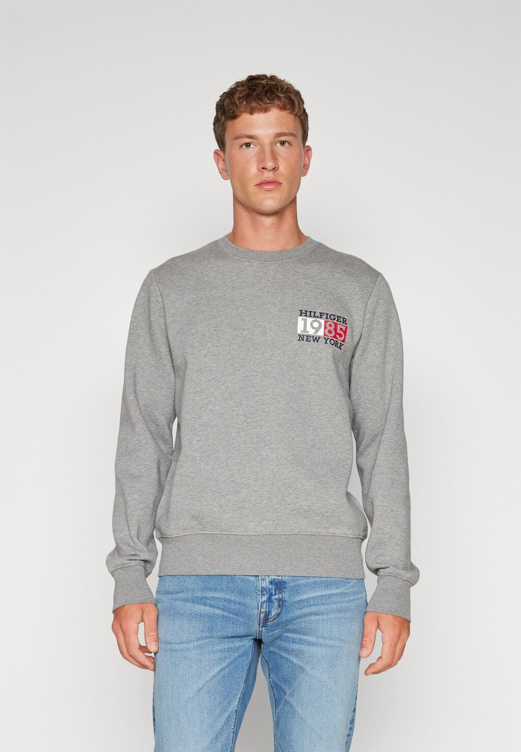 

Толстовка New York Flag Tommy Hilfiger, цвет medium grey heather