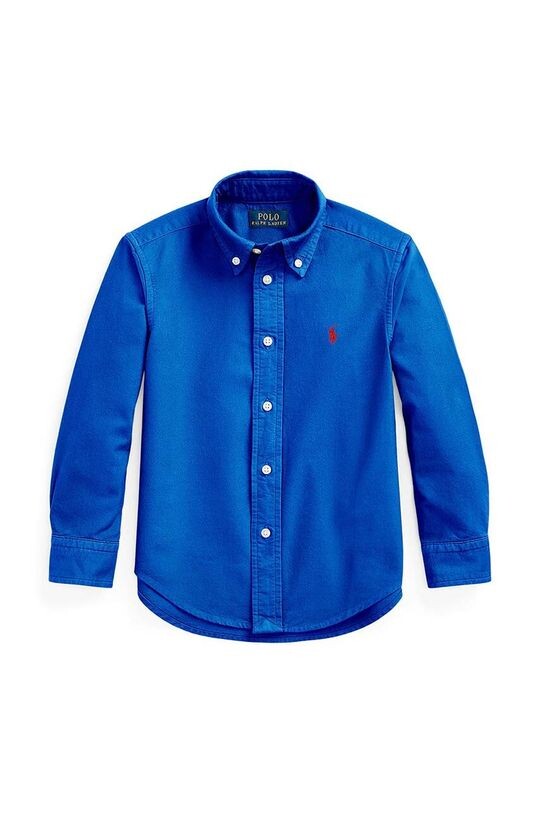 

Polo Ralph Lauren Детская хлопковая рубашка, синий