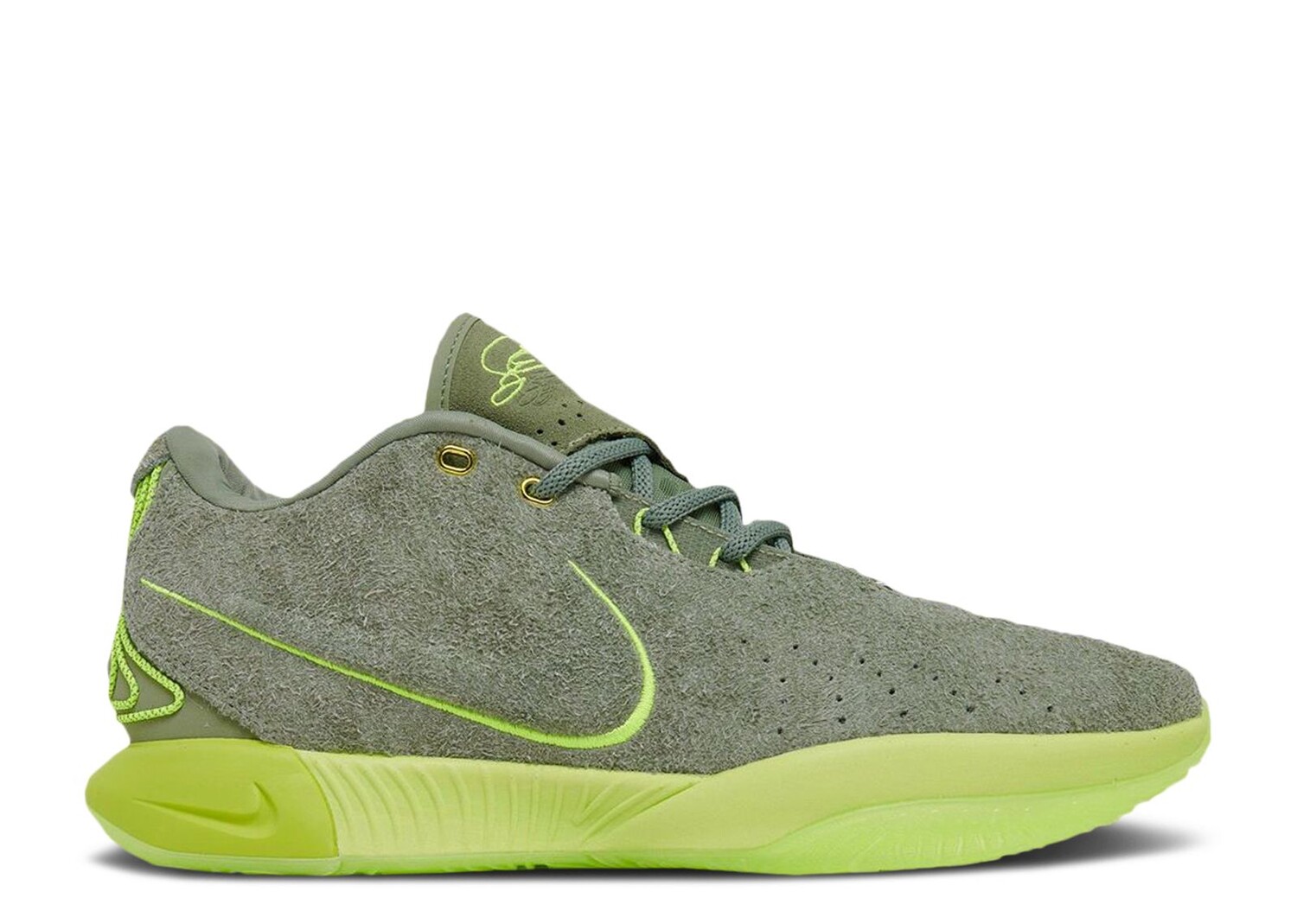 

Кроссовки Nike Lebron 21 'Algae', зеленый