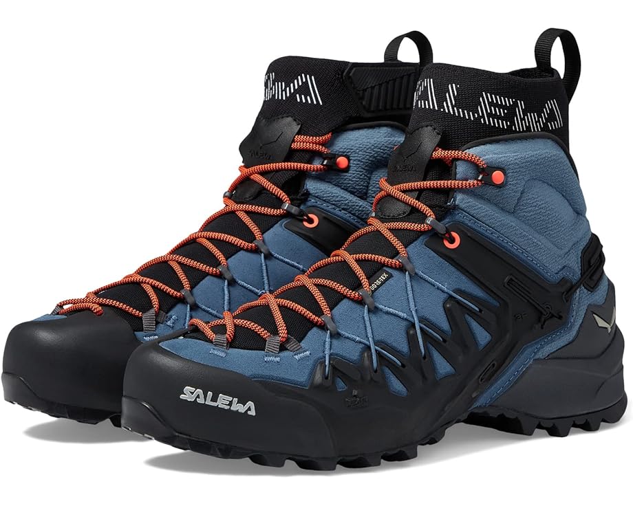 Походная обувь SALEWA Wildfire Edge Mid GTX, цвет Java Blue/Onyx