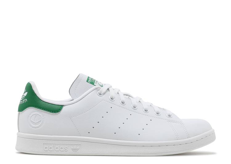 Кроссовки Adidas STAN SMITH VEGAN 'WHITE GREEN', белый кроссовки superdry vegan sleek white jungle green
