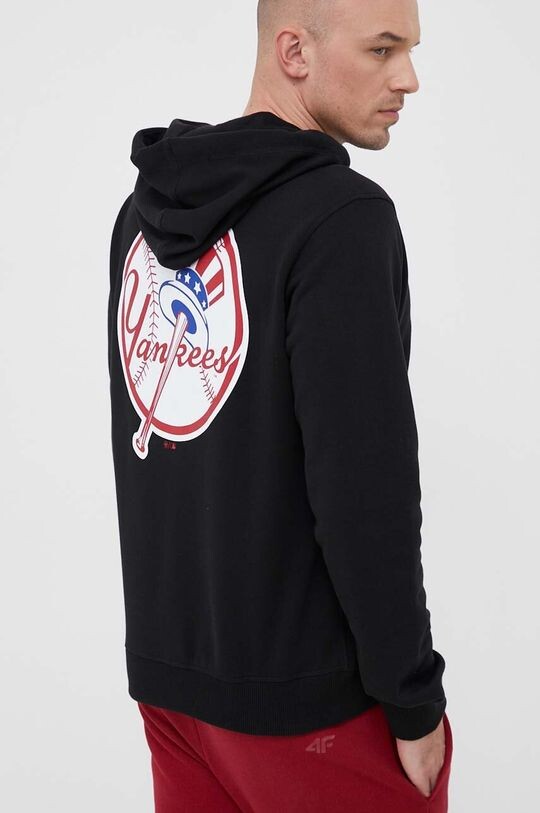 

Толстовка MLB New York Yankees 47brand, черный