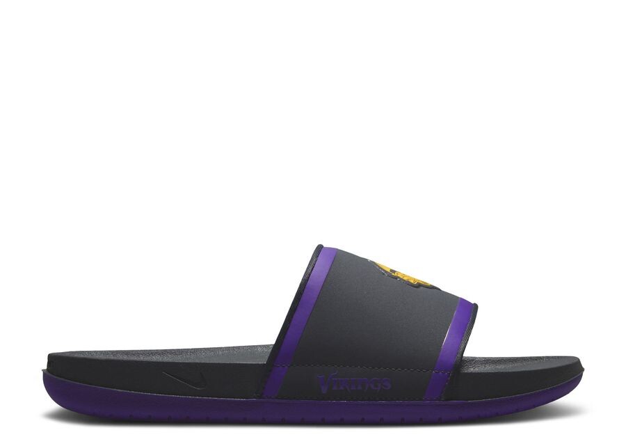 

Кроссовки Nike Nfl X Offcourt Slide 'Minnesota Vikings 2024', черный