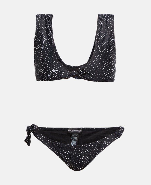 

Бикини Emporio Armani, черный
