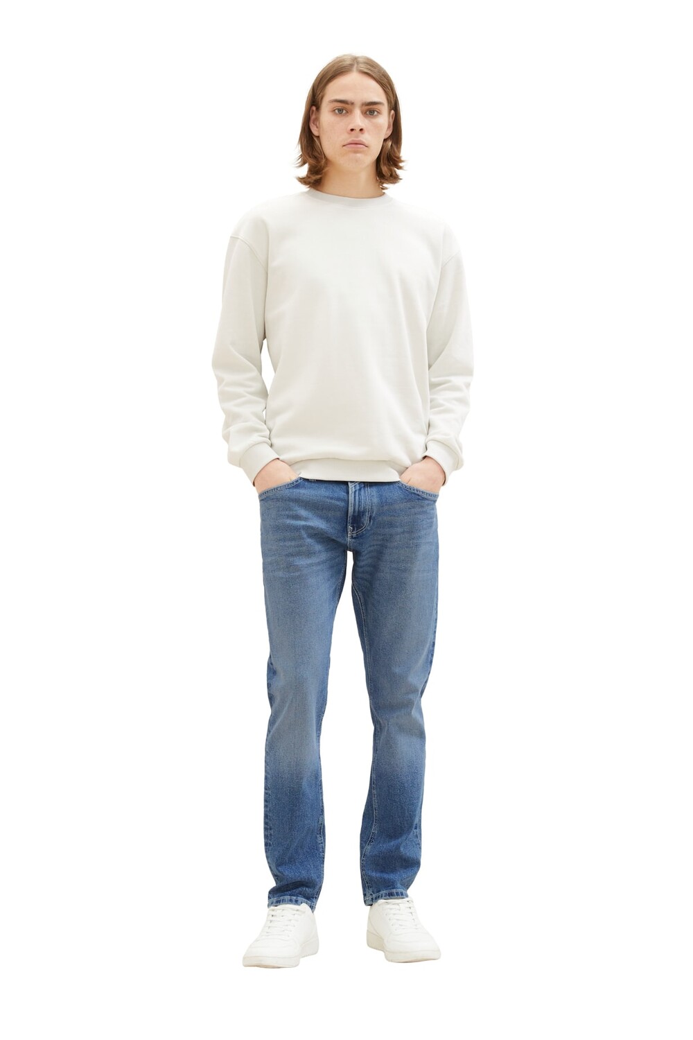 

Джинсы - Серые - Прямые Tom Tailor Denim, серый