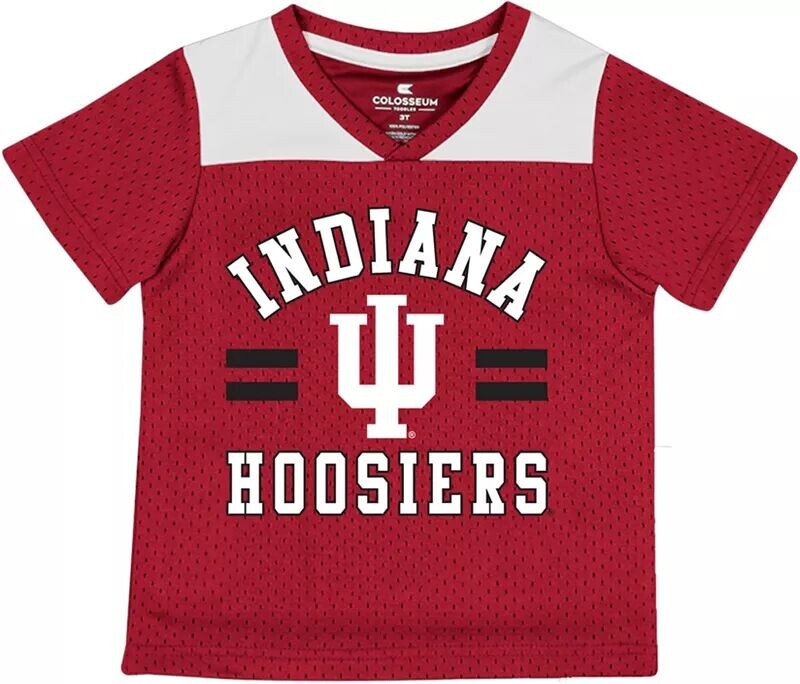 

Colosseum Джерси Toddler Indiana Hoosiers Crimson Ka-Boot-It