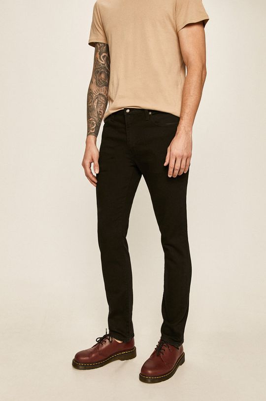 Черные джинсы Nightshine 511 Slim Fit Levi's, черный
