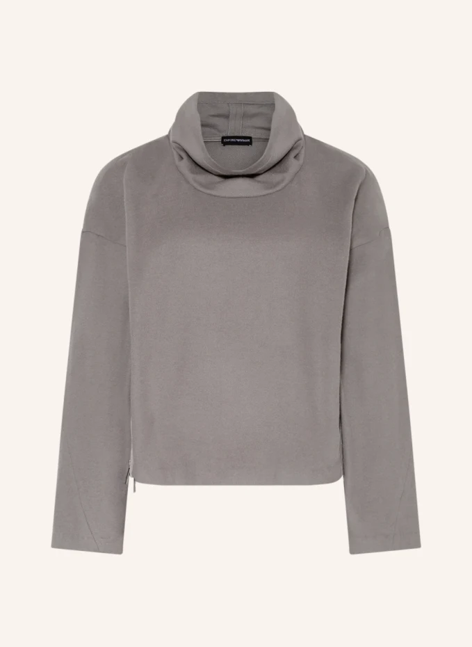 

Пуловер Emporio Armani, серый