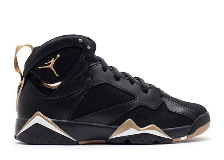 

Кроссовки AIR JORDAN 7 RETRO GS 'GOLDEN MOMEMTS', черный