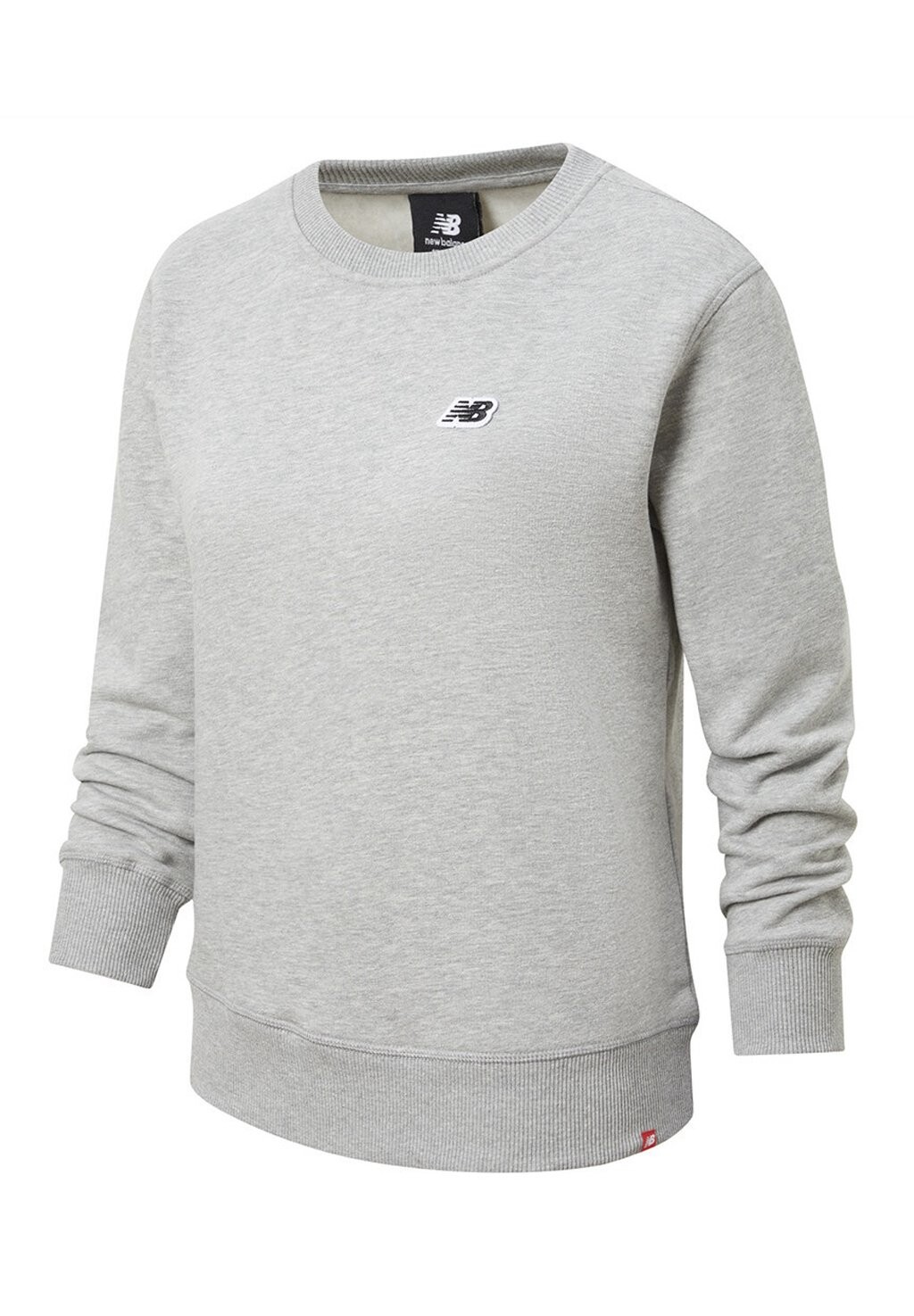 

Толстовка Small Logo Crew New Balance, цвет athletic grey