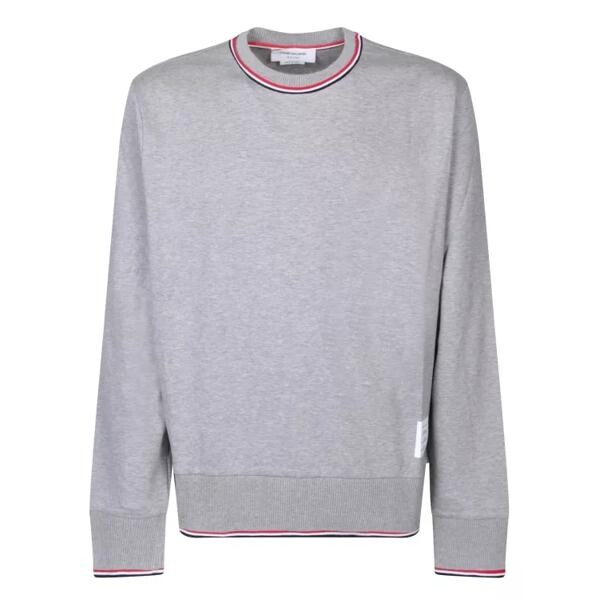 

Свитер roundneck sweater Thom Browne, серый