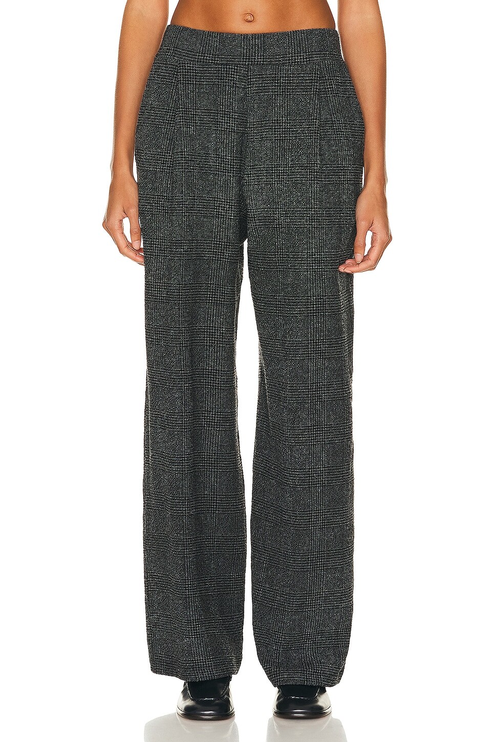 

Брюки Leset Austyn Pleated Pocket, цвет Asphalt Plaid