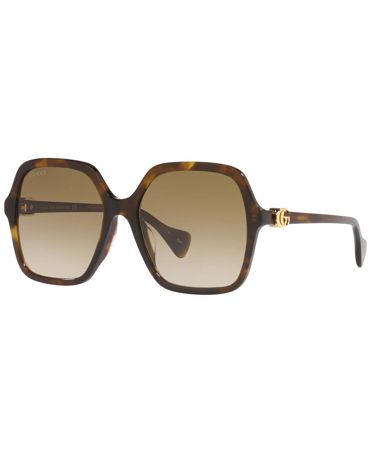 

Женские солнцезащитные очки GG1072SA 56, GC00184056-X Gucci, коричневый