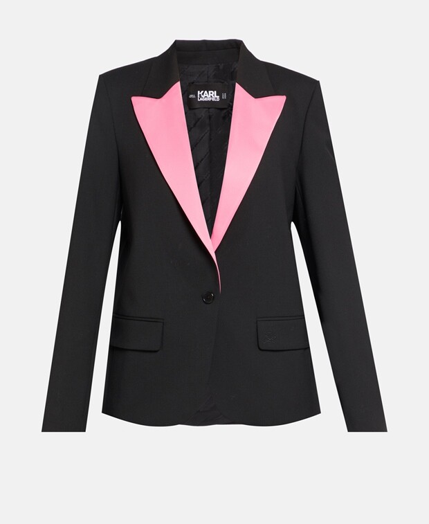 

Блейзер Karl Lagerfeld, черный