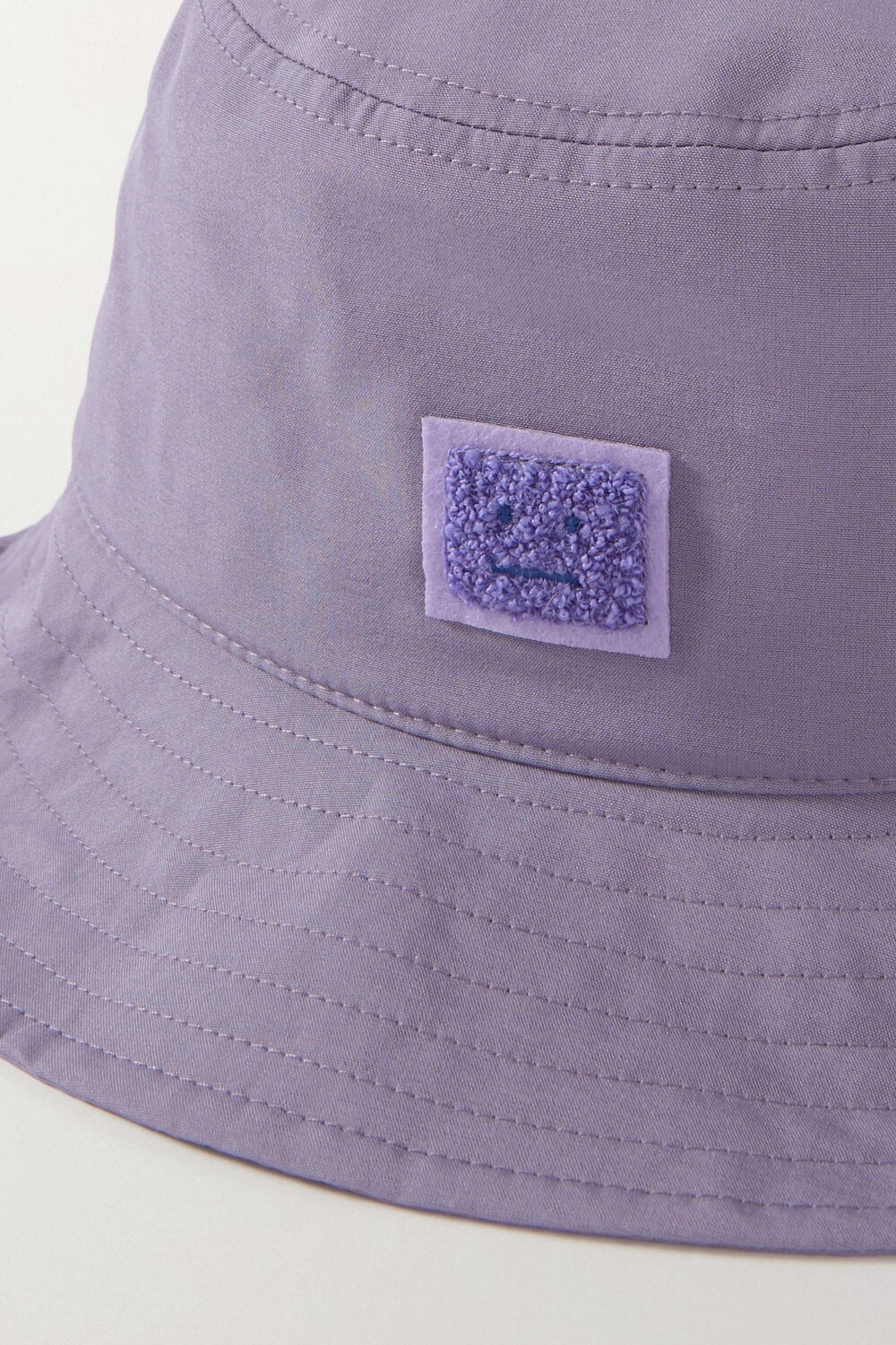 

ACNE STUDIOS панама с аппликацией, фиолетовый
