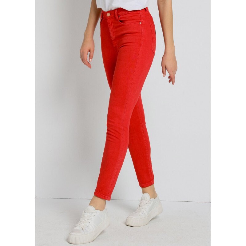 

Брюки Lois Jeans 133196-20108-2338 Skinny Fit High Waist, красный