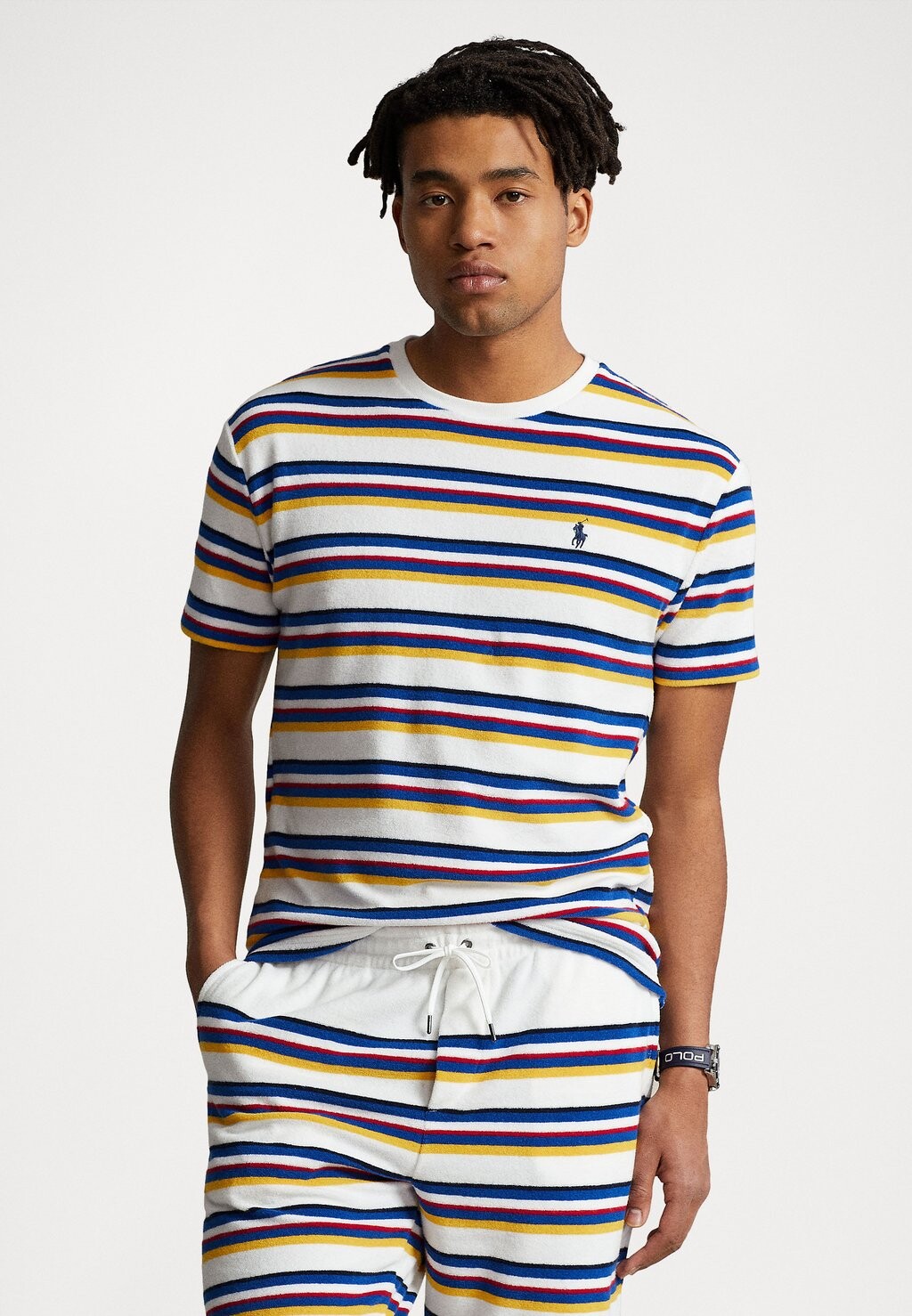

Футболка с принтом Polo Ralph Lauren, белый