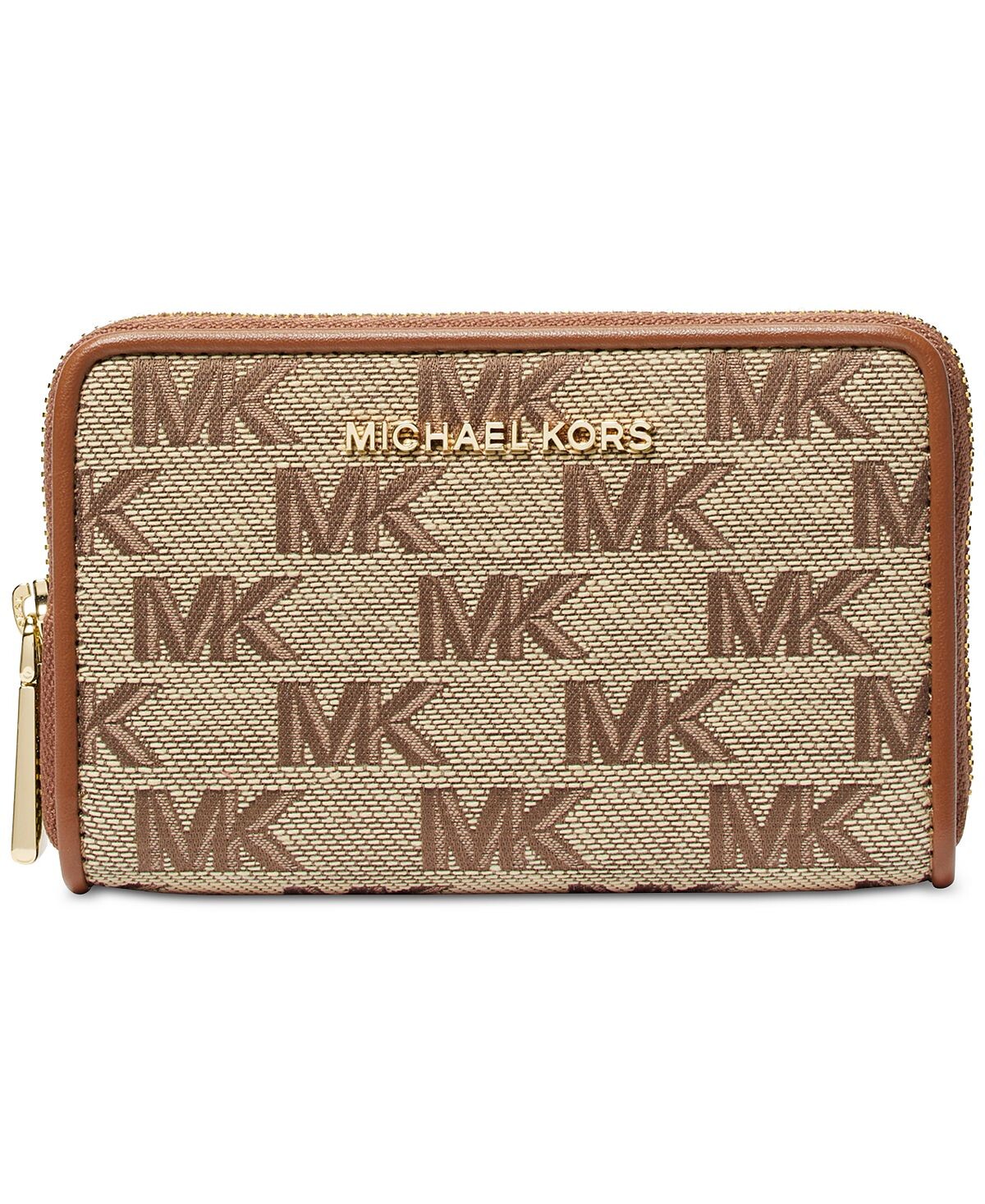 

Маленькая визитница с логотипом Jet Set на молнии Michael Kors
