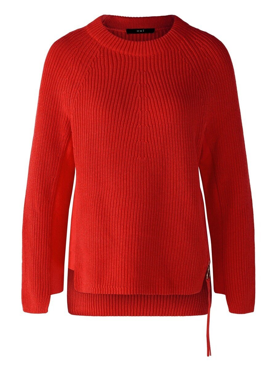 

Свитер OUI Sweater RUBI, красный