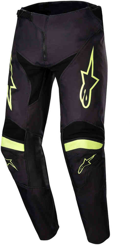 цена Молодежные брюки для мотокросса Racer Lurv Alpinestars, черный желтый