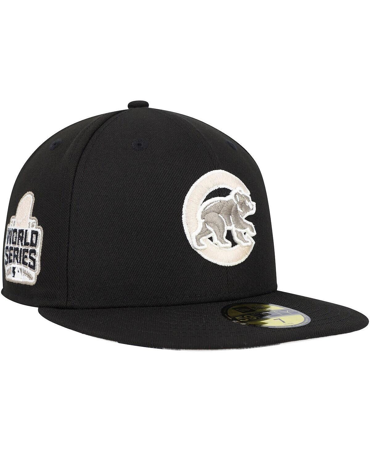 

Мужская черная приталенная шляпа Chicago Cubs Chrome Camo 59FIFTY New Era