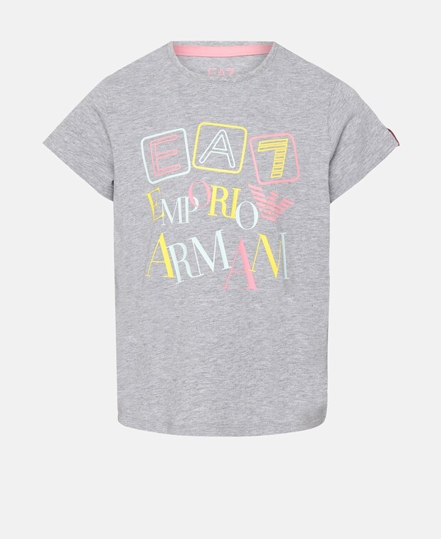 

Футболка EA7 Emporio Armani, цвет Medium Grey