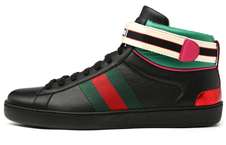 

GUCCI Высокий топ Gucci Stripe Ace