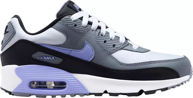 

Детские кроссовки Nike Air Max 90 LTR для начальной школы, серый/черный