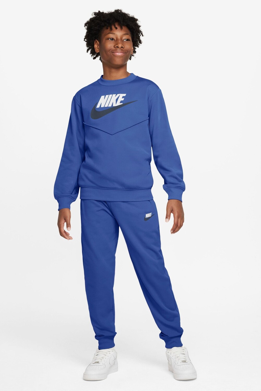 

Спортивный костюм с круглым вырезом Nike, синий