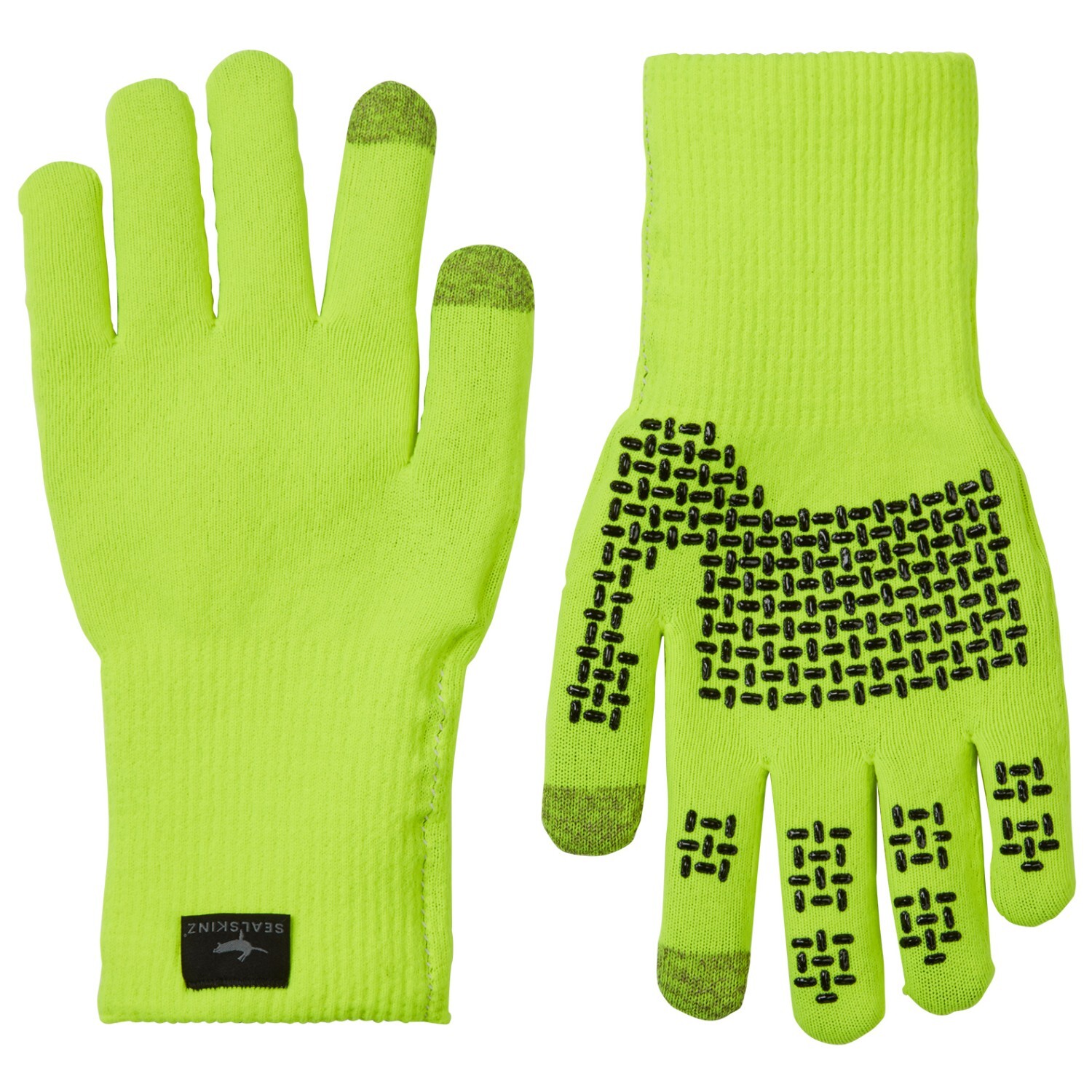 Перчатки Sealskinz Anmer, цвет Neon Yellow