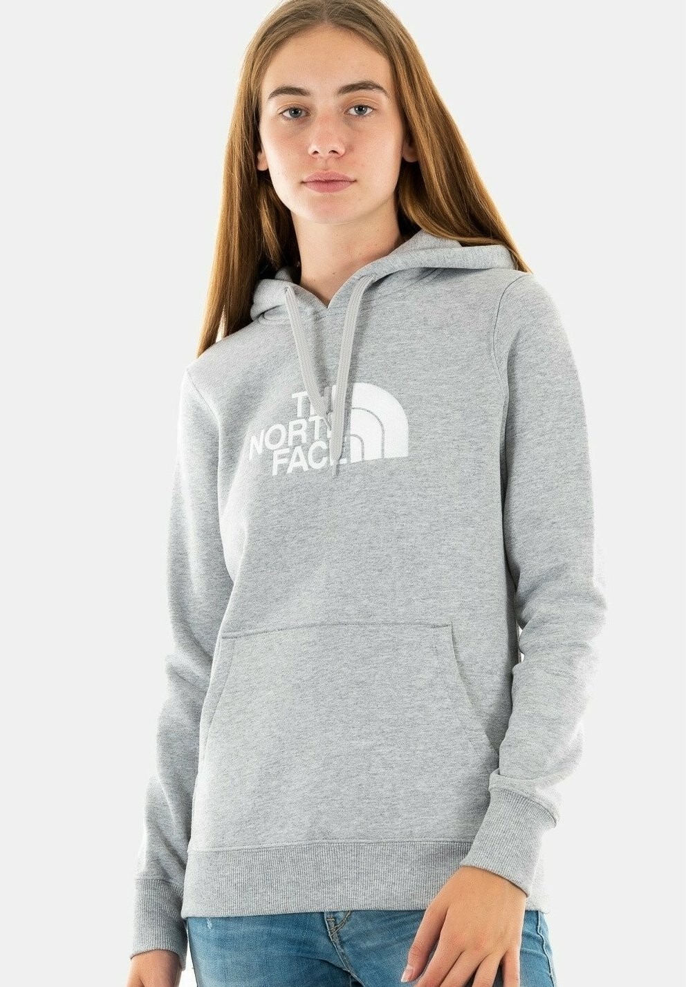 

Худи с капюшоном The North Face, серый
