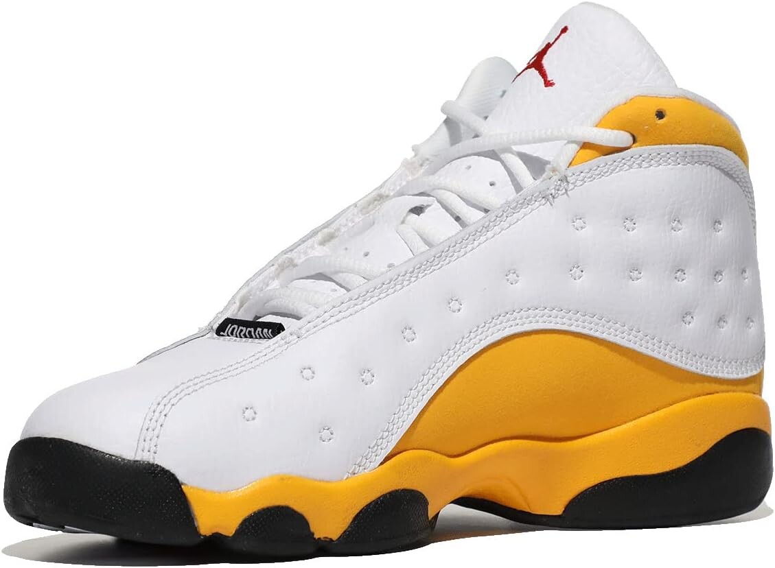 

Кроссовки Jordan Kids Jordan 13 Retro, цвет White/University Red/Del Sol/Black