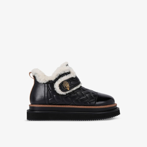 

Ботильоны Orson из кожи с отделкой из овчины Kurt Geiger London, черный