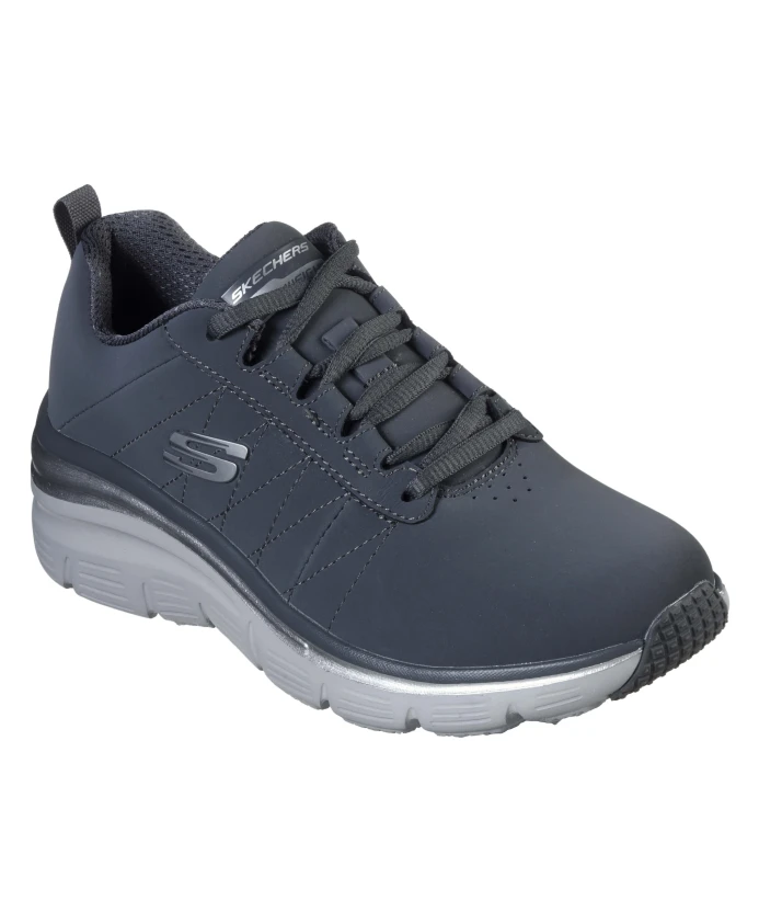 

Модные кроссовки прямого кроя Skechers, черный