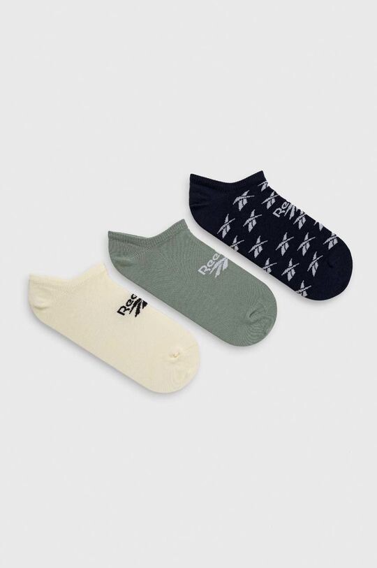 

Носки , 3 пары Reebok, мультиколор