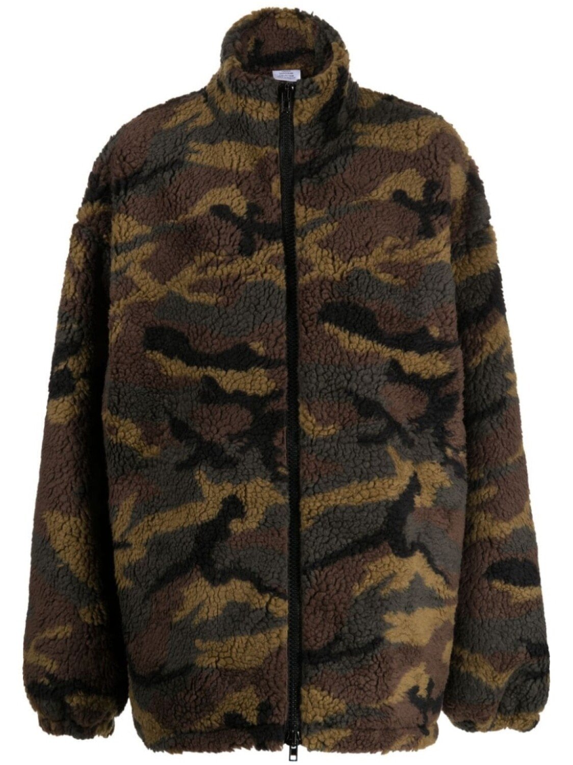 

VETEMENTS куртка с камуфляжным принтом, зеленый