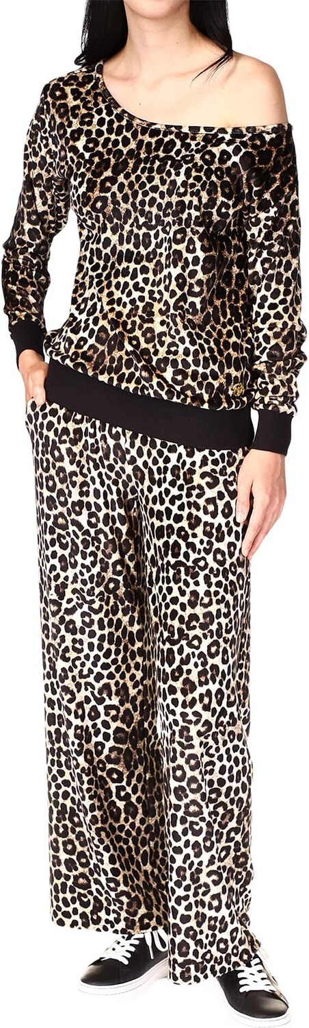 

Брюки прямого кроя Petite Cheetah MICHAEL Michael Kors, цвет Dark Camel